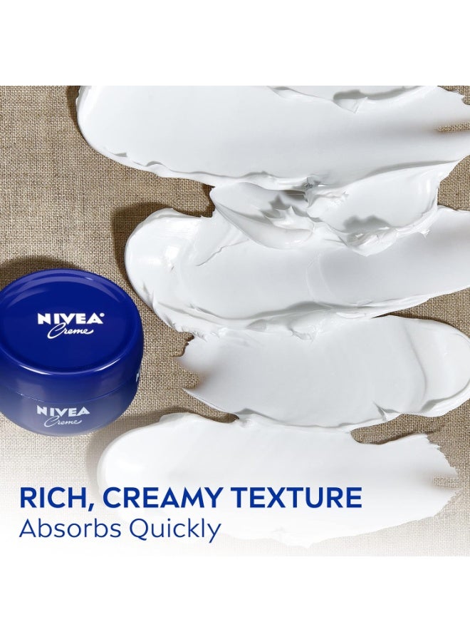 نيفيا كريم نيفيا - عبوة من 3 قطع، كريم مرطب متعدد الاستخدامات للجنسين للعناية بالجسم والوجه واليدين، يستخدم بعد غسل اليدين - 200 مل (عبوة من 3 قطع) - Image 2